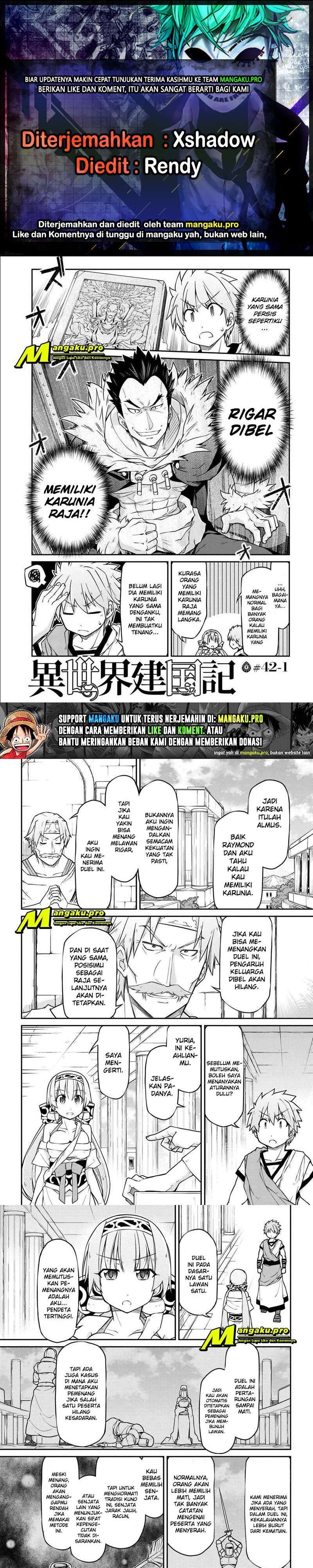 Isekai Kenkokuki Chapter 42