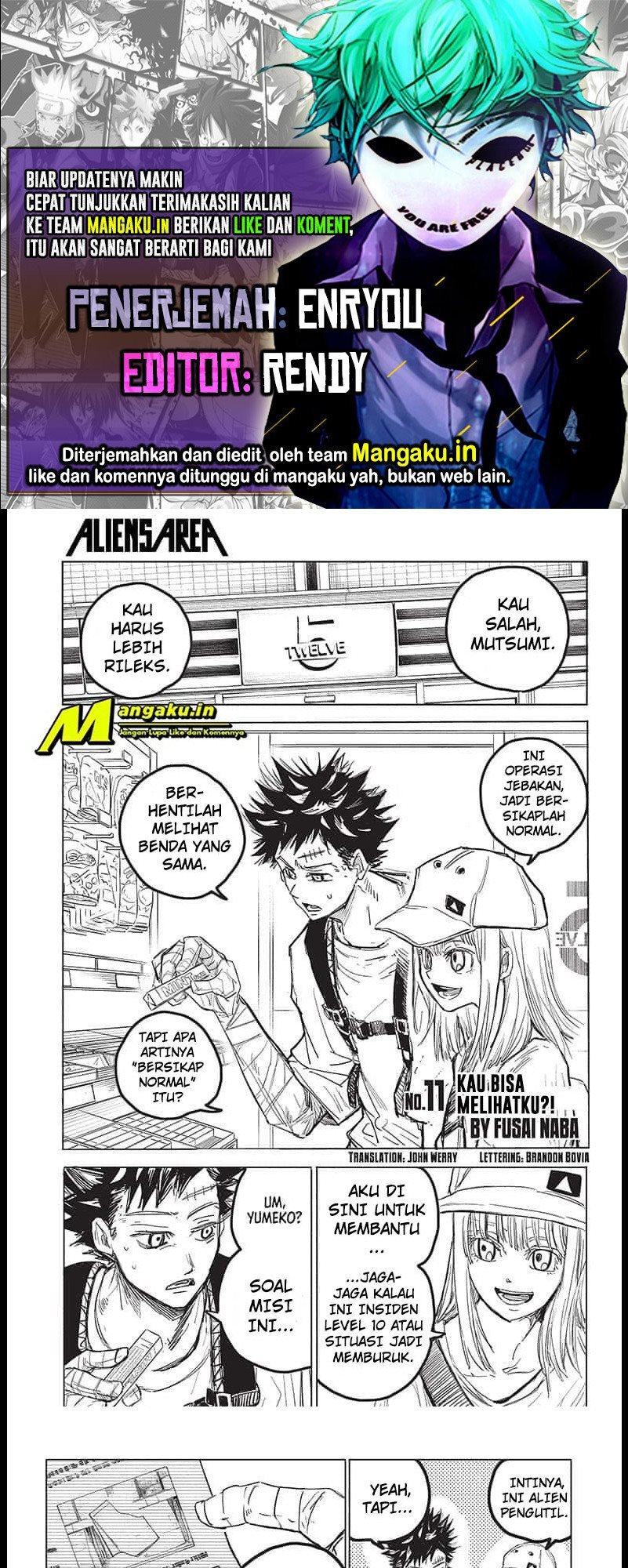 ALIENS AREA Chapter 11