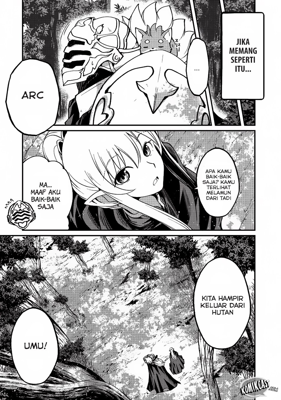 Gaikotsu Kishi-sama Tadaima Isekai e o Dekake-chuu Chapter 11