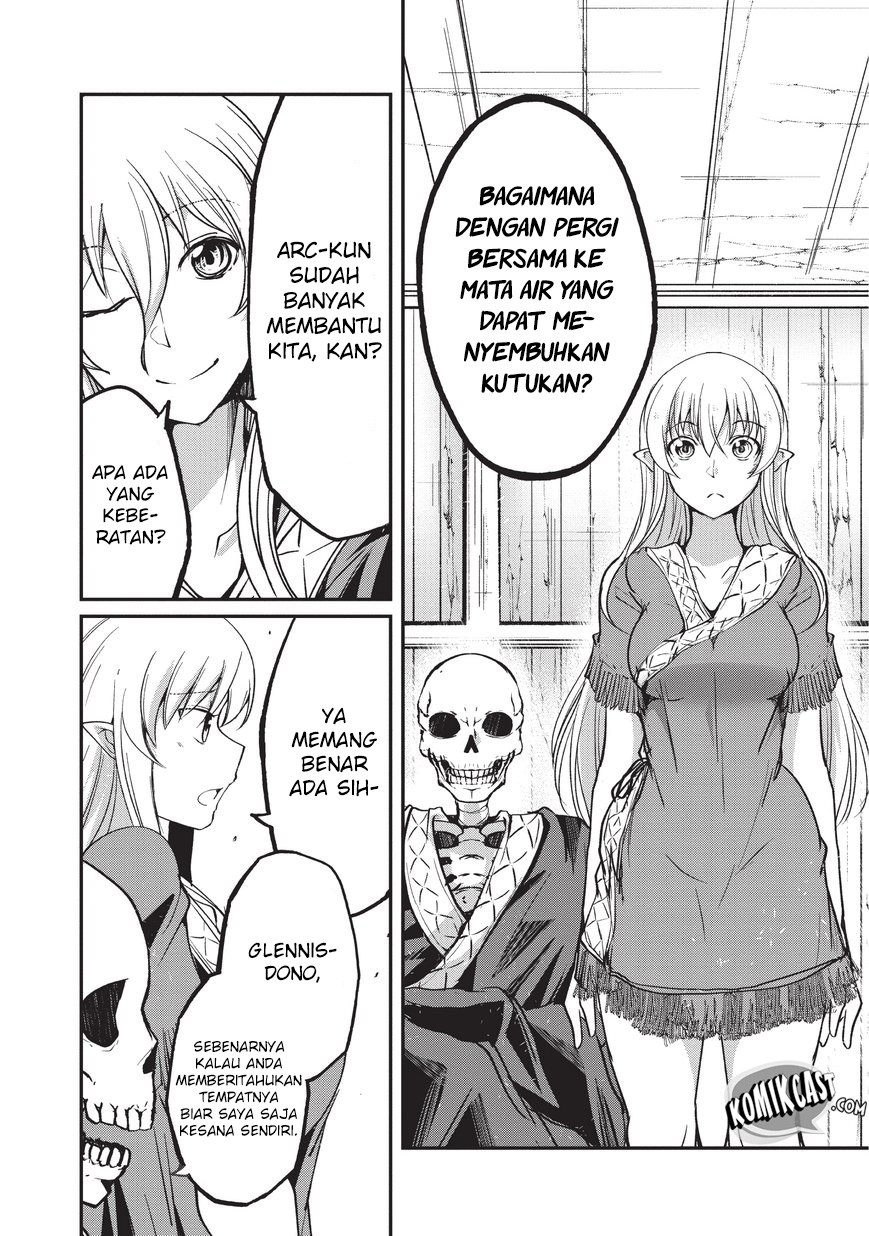 Gaikotsu Kishi-sama Tadaima Isekai e o Dekake-chuu Chapter 21