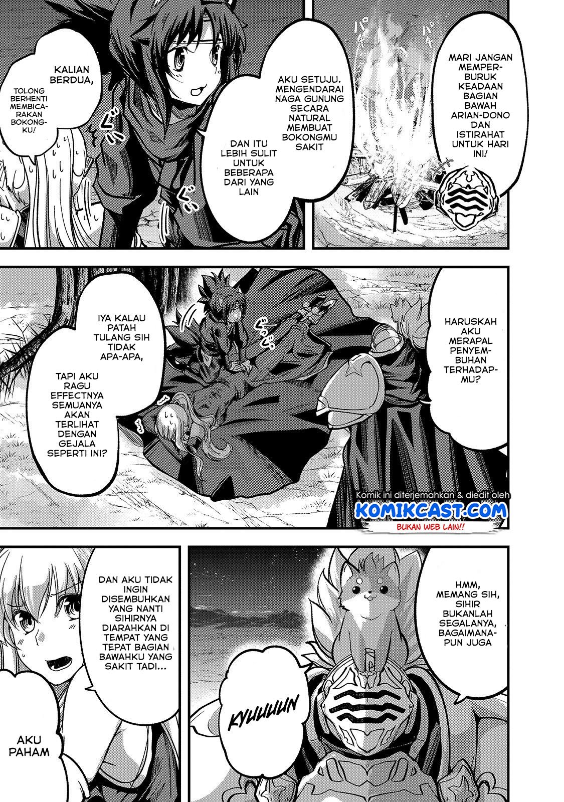 Gaikotsu Kishi-sama Tadaima Isekai e o Dekake-chuu Chapter 28