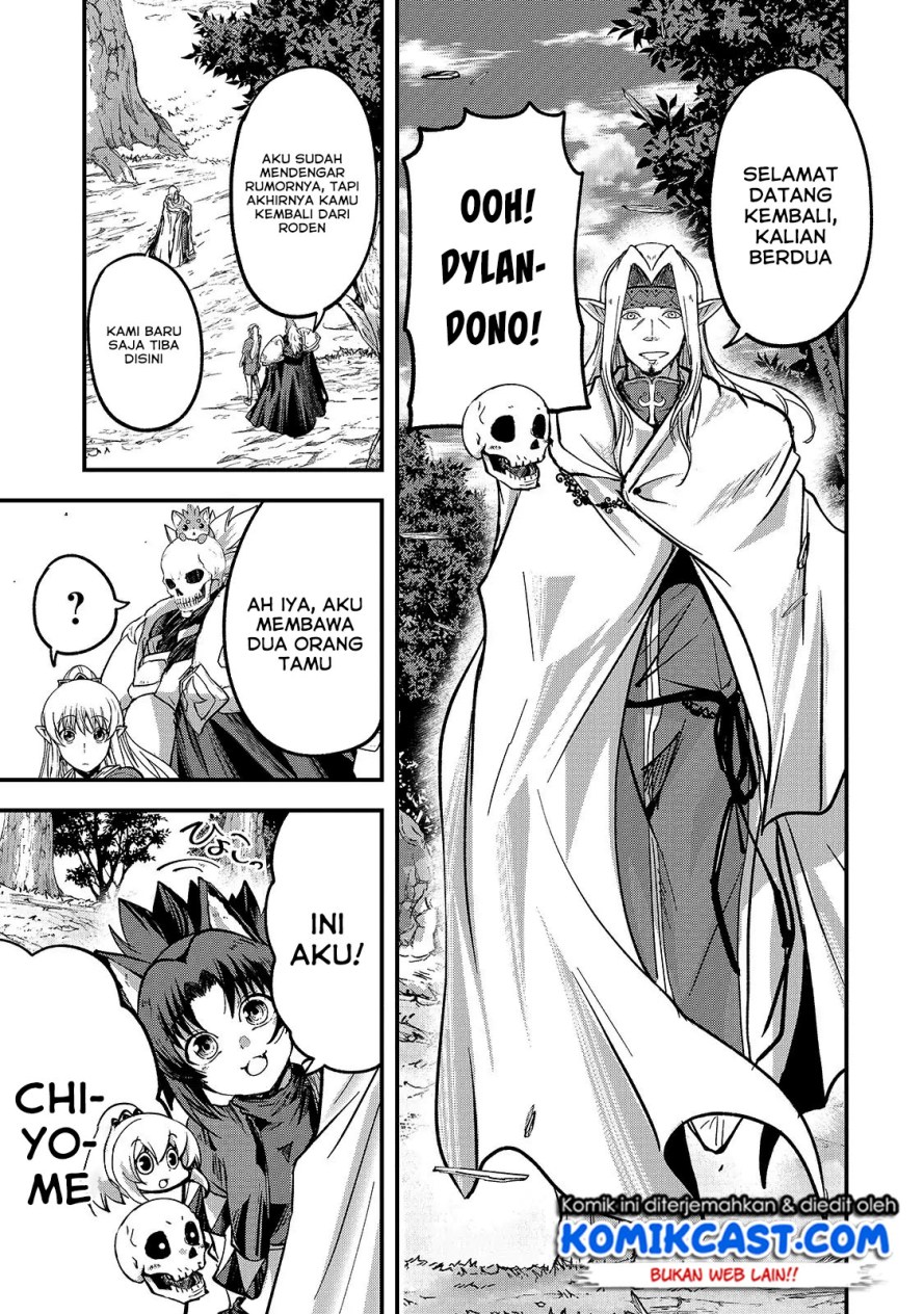 Gaikotsu Kishi-sama Tadaima Isekai e o Dekake-chuu Chapter 34