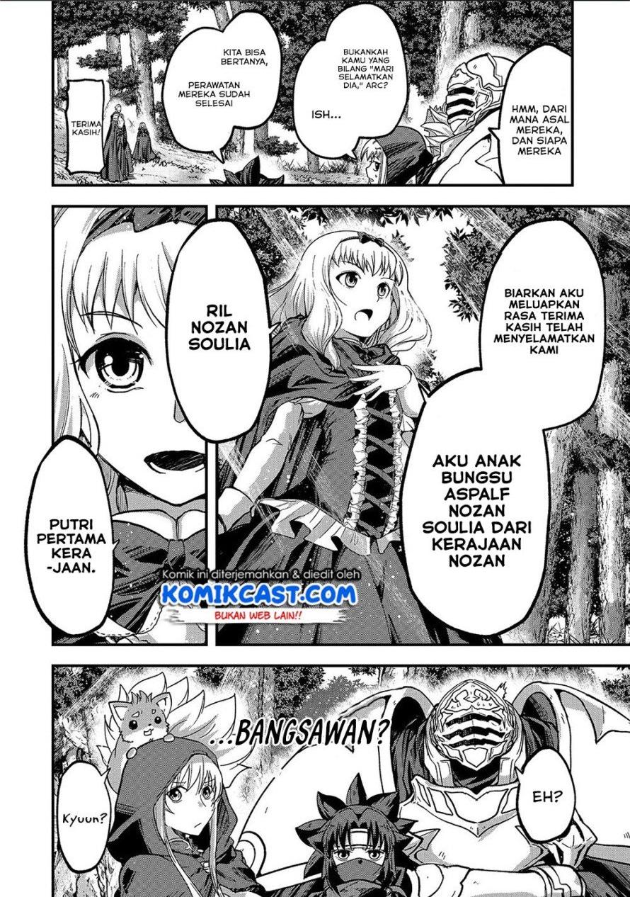 Gaikotsu Kishi-sama Tadaima Isekai e o Dekake-chuu Chapter 37