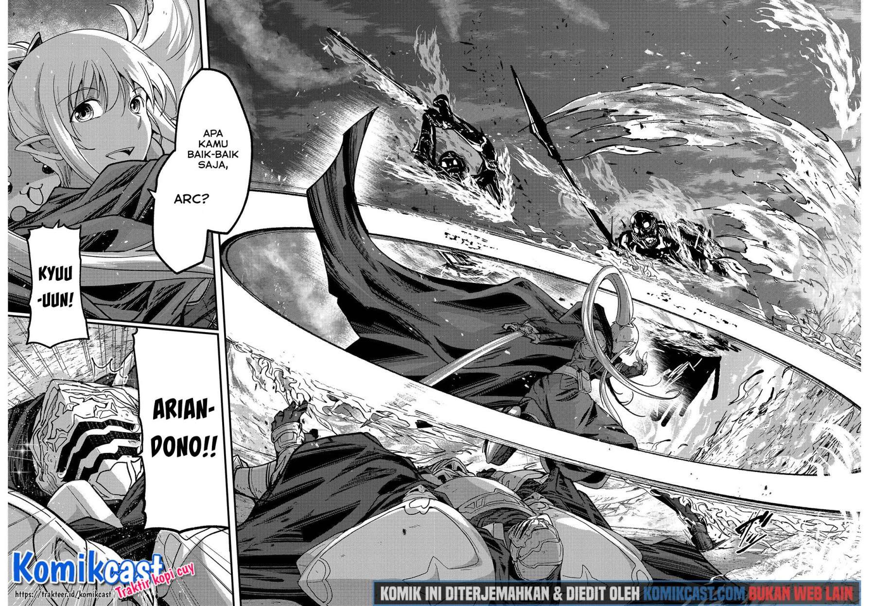 Gaikotsu Kishi-sama Tadaima Isekai e o Dekake-chuu Chapter 40