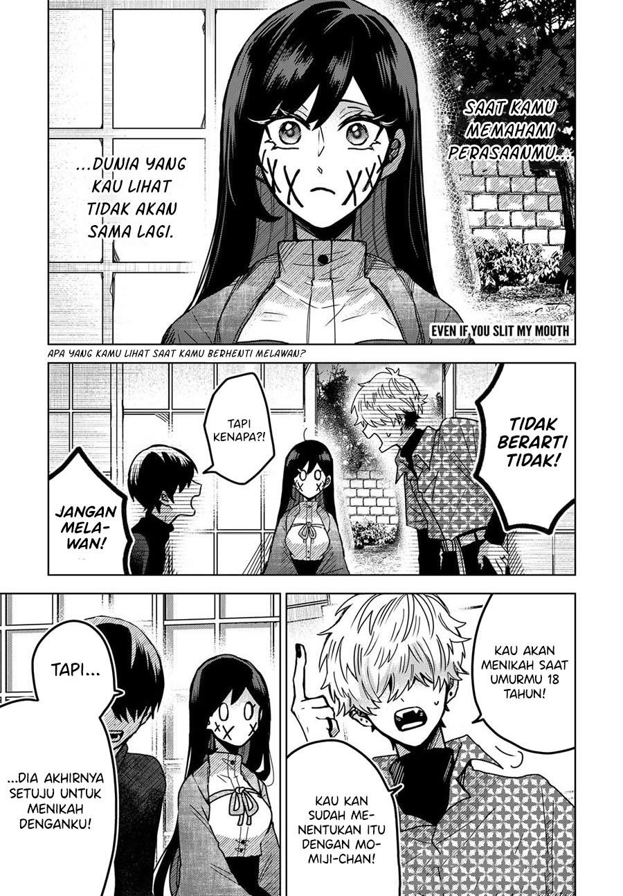 Kuchi ga Saketemo Kimi ni wa Chapter 48