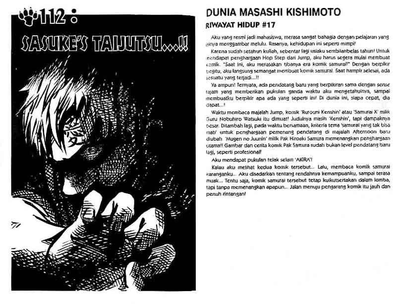 Naruto Chapter 112