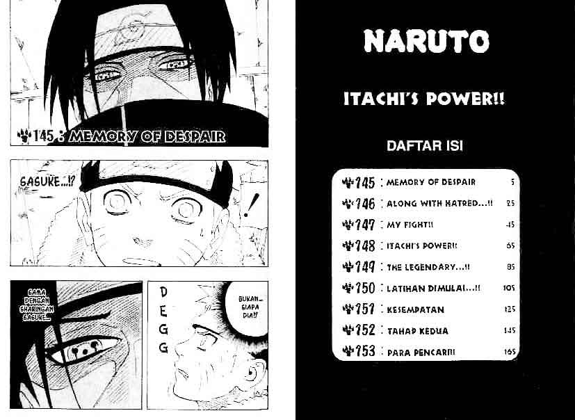 Naruto Chapter 145