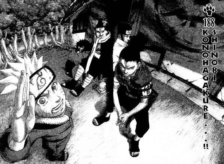 Naruto Chapter 188