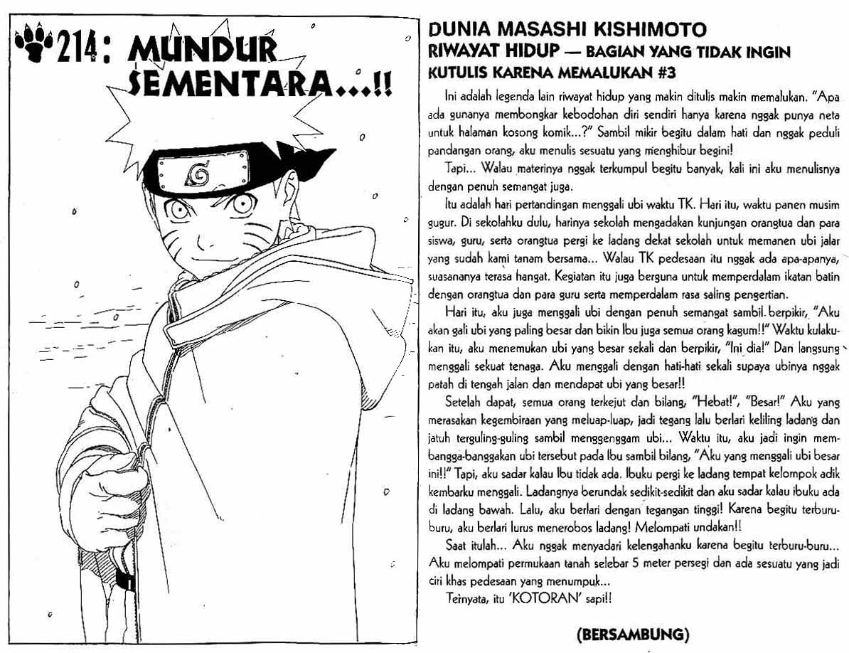 Naruto Chapter 214