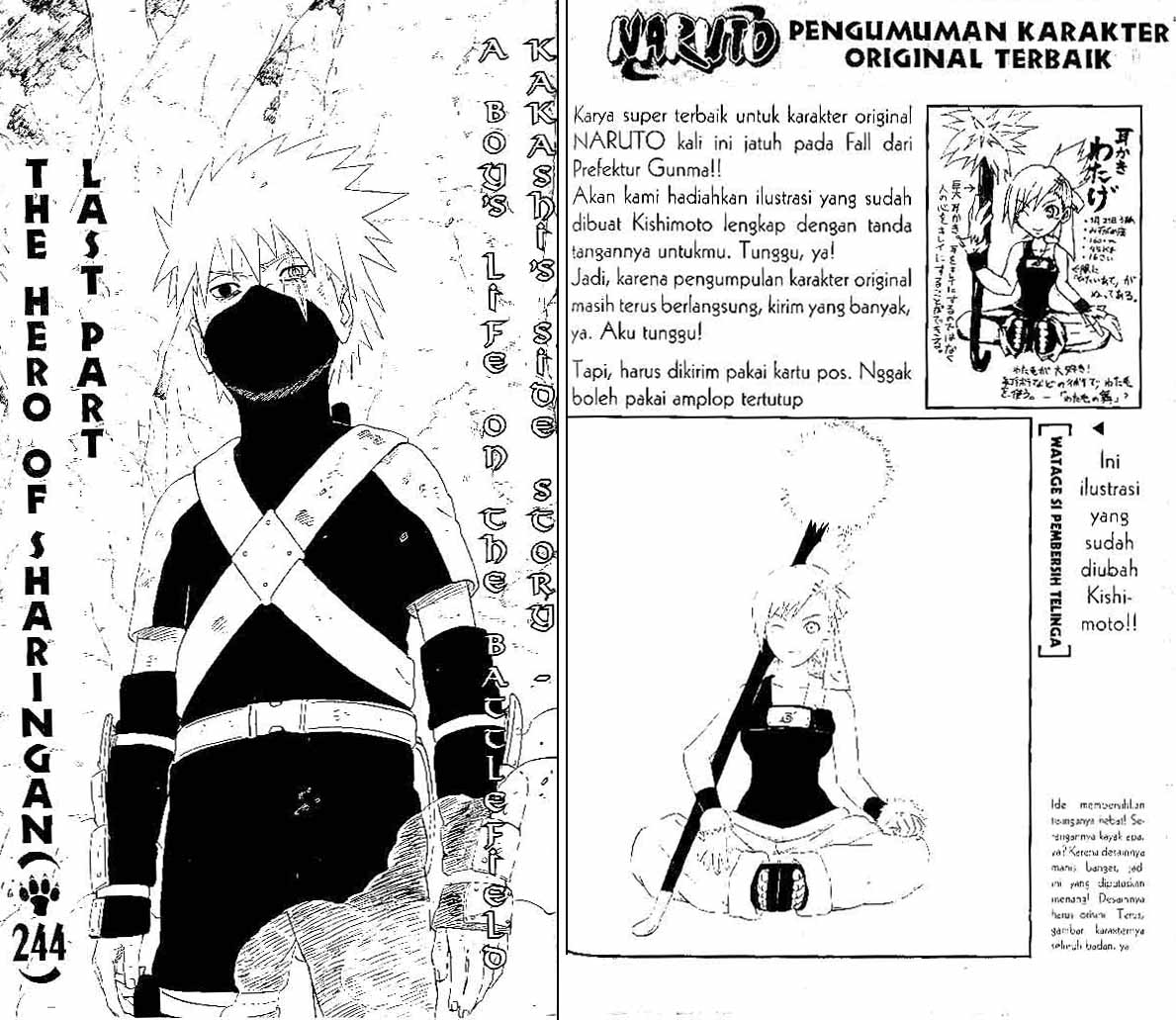 Naruto Chapter 244