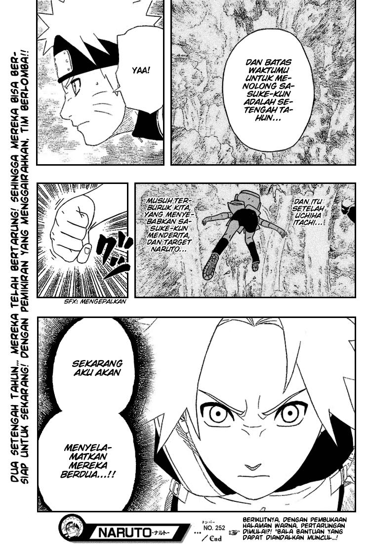 Naruto Chapter 252