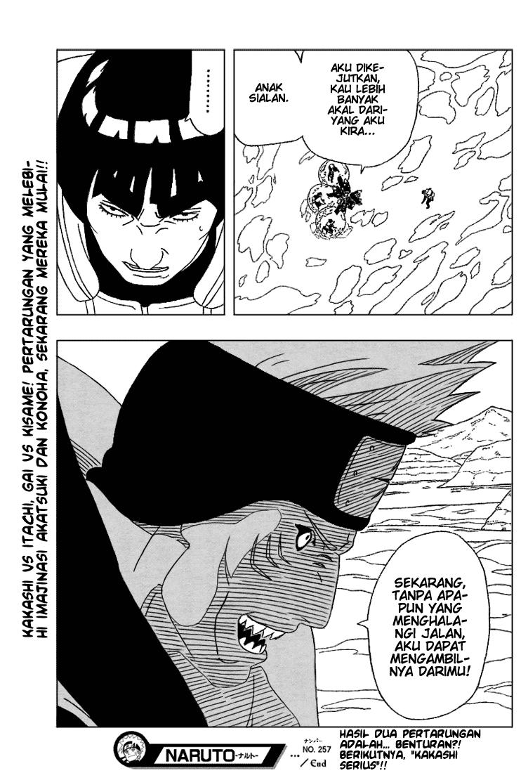 Naruto Chapter 257