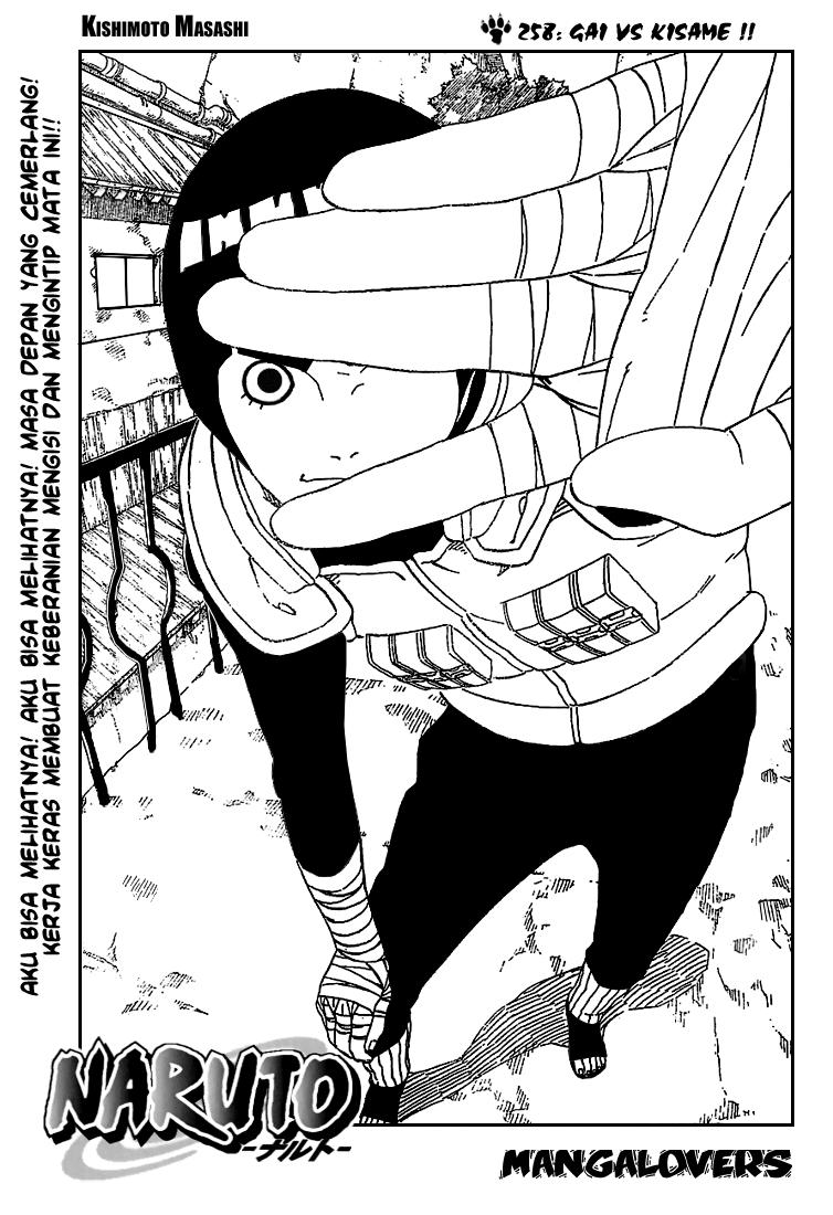 Naruto Chapter 258