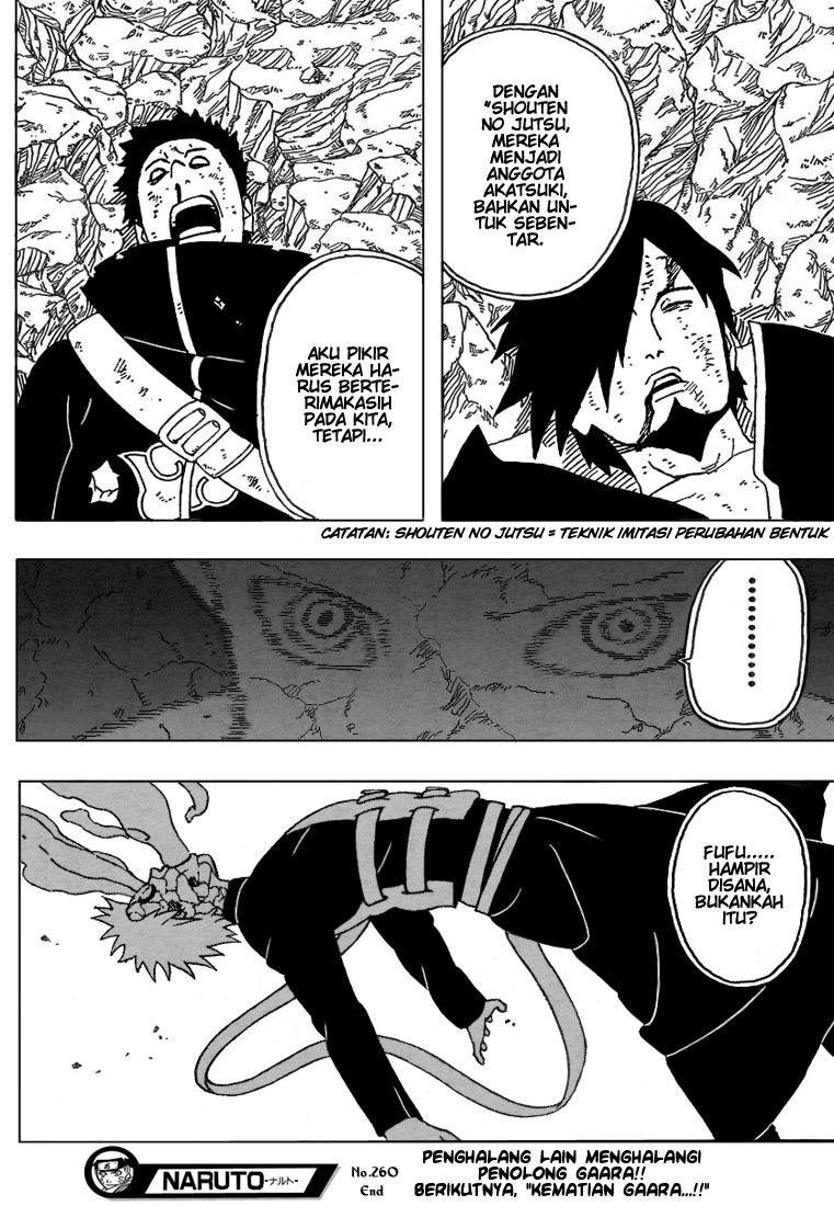 Naruto Chapter 260