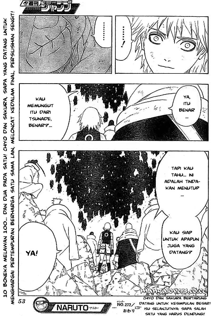 Naruto Chapter 272