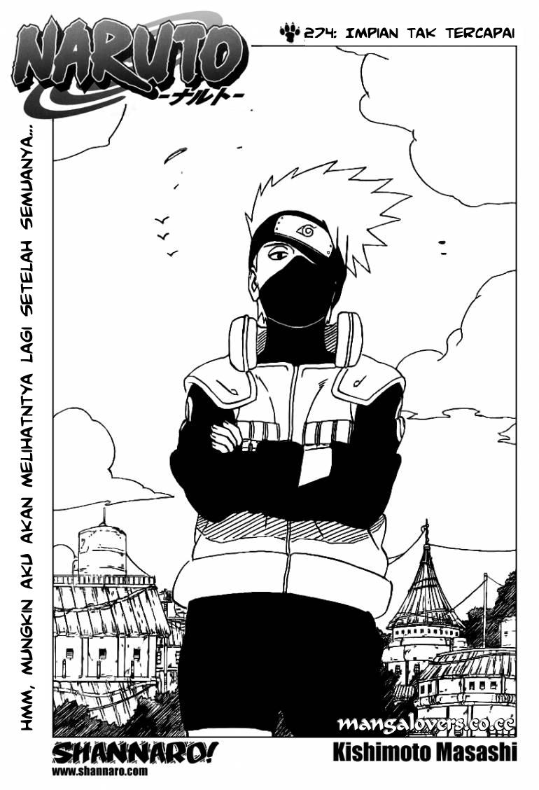 Naruto Chapter 274