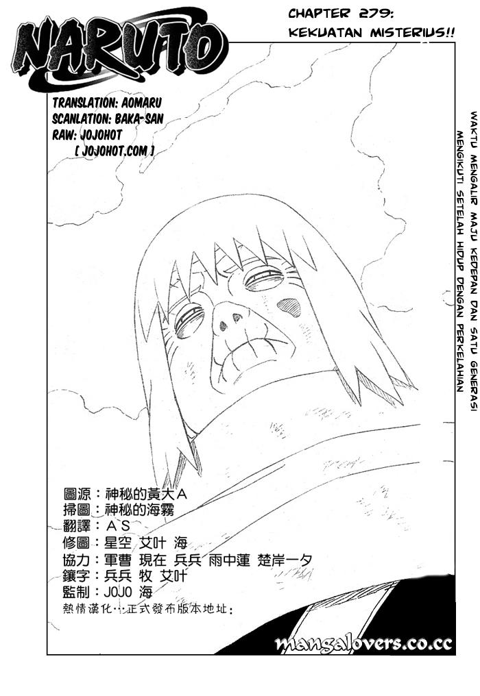 Naruto Chapter 279