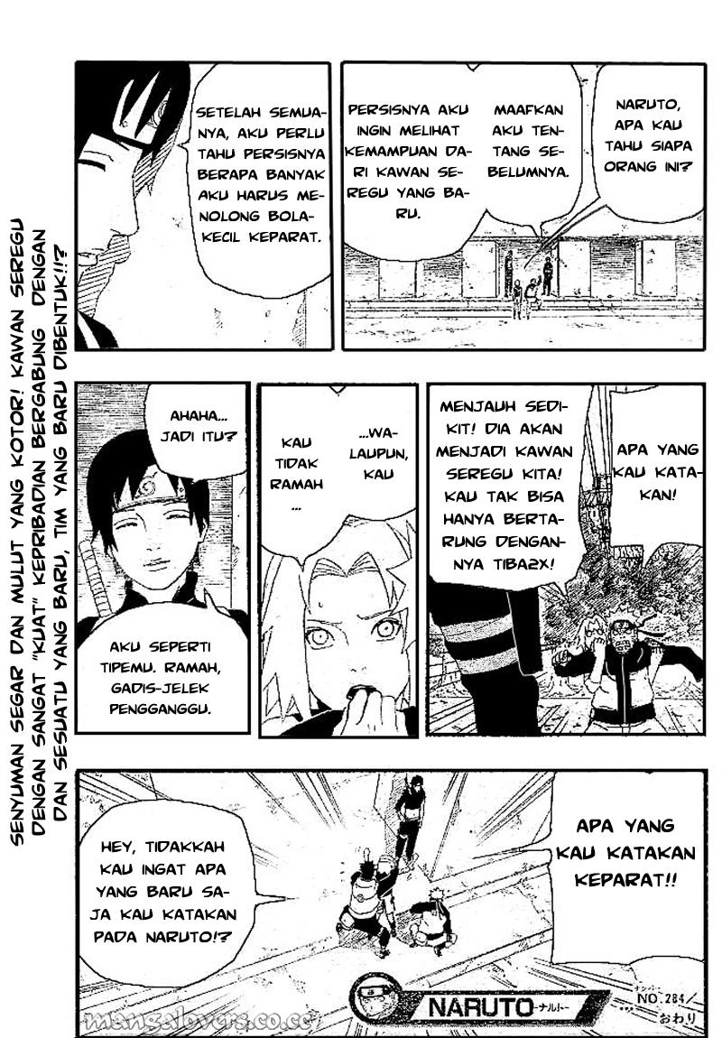 Naruto Chapter 284