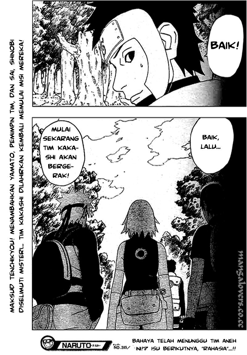 Naruto Chapter 285