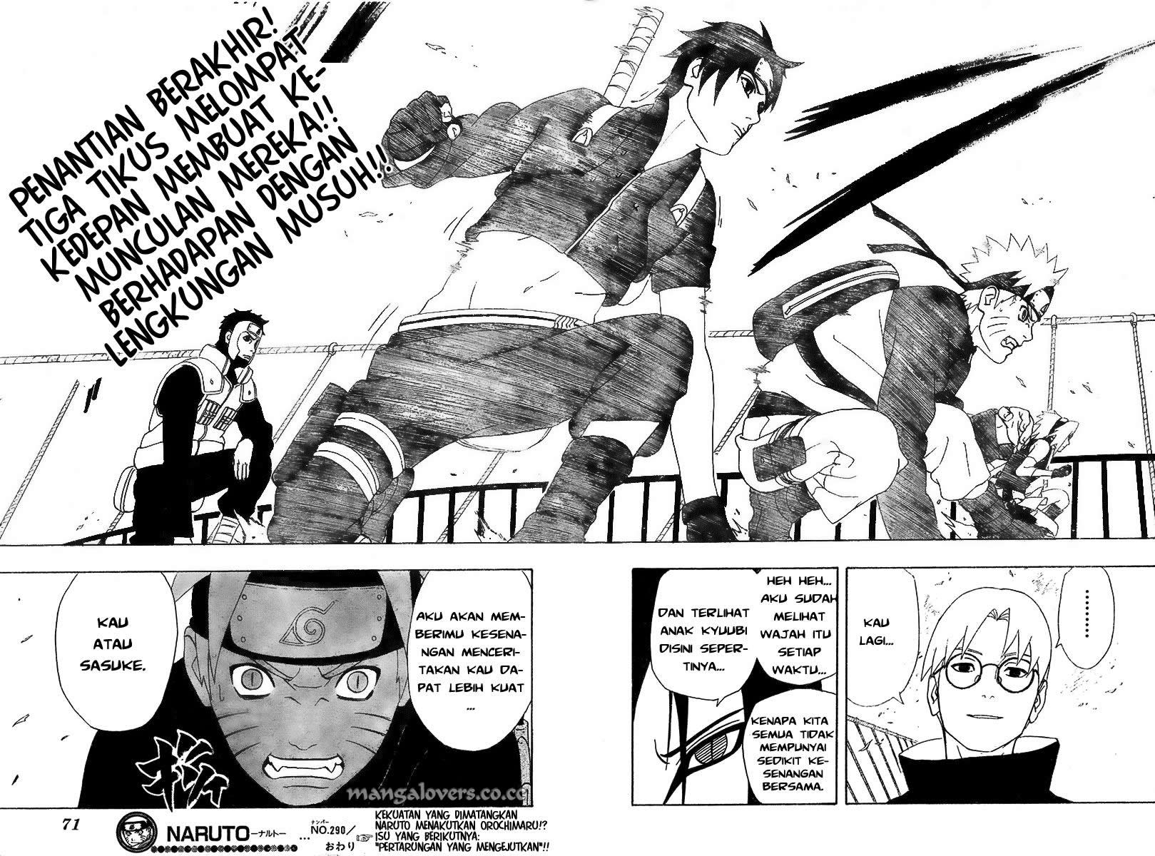 Naruto Chapter 290