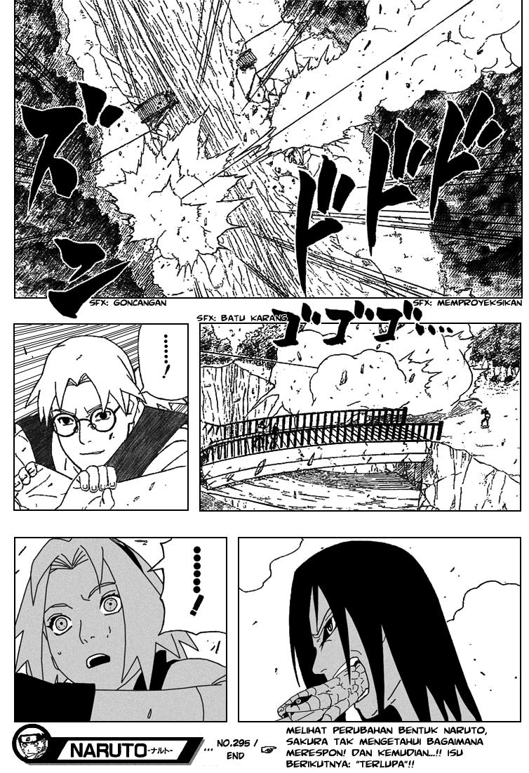 Naruto Chapter 295