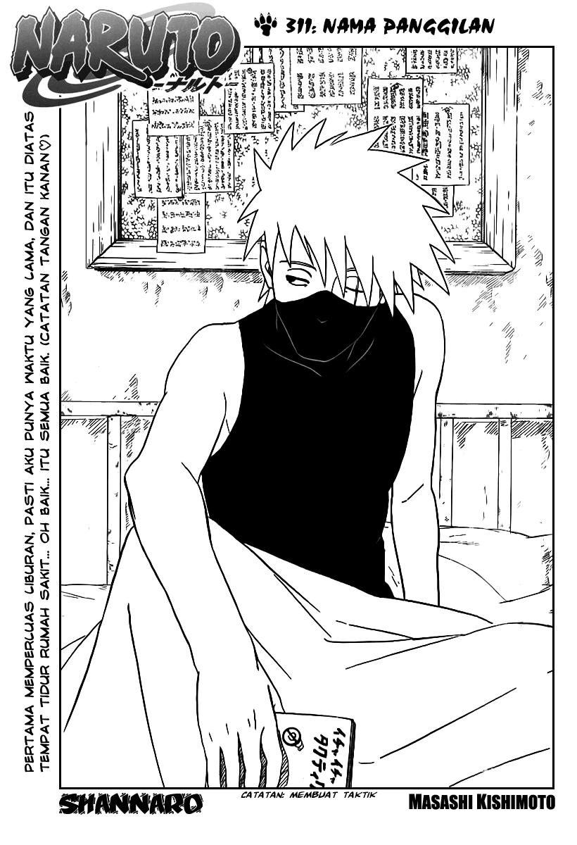 Naruto Chapter 311