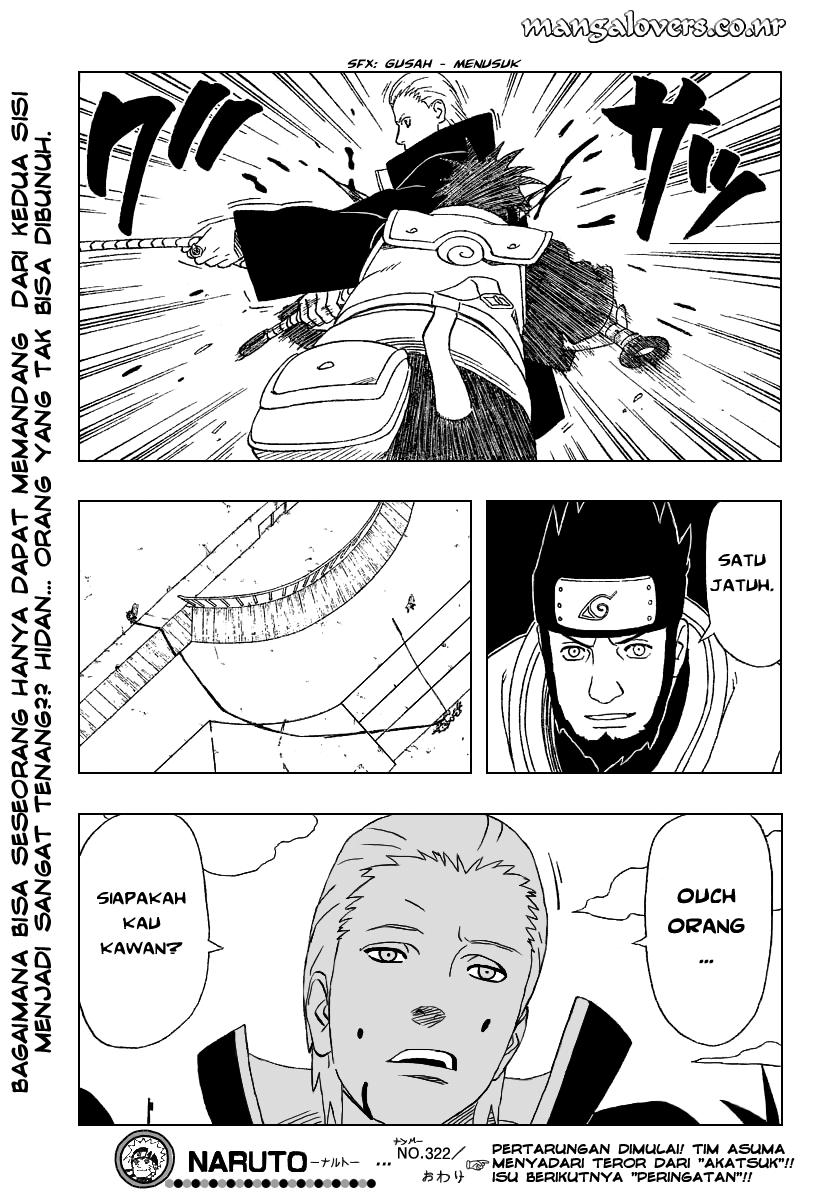 Naruto Chapter 322