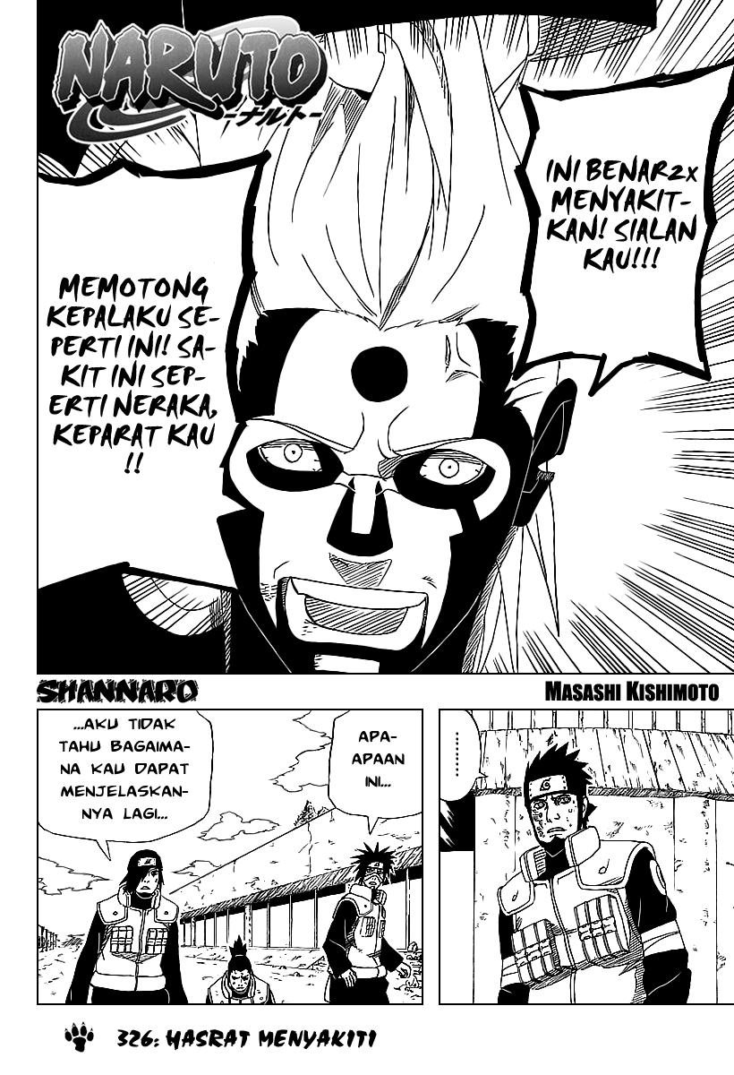 Naruto Chapter 326