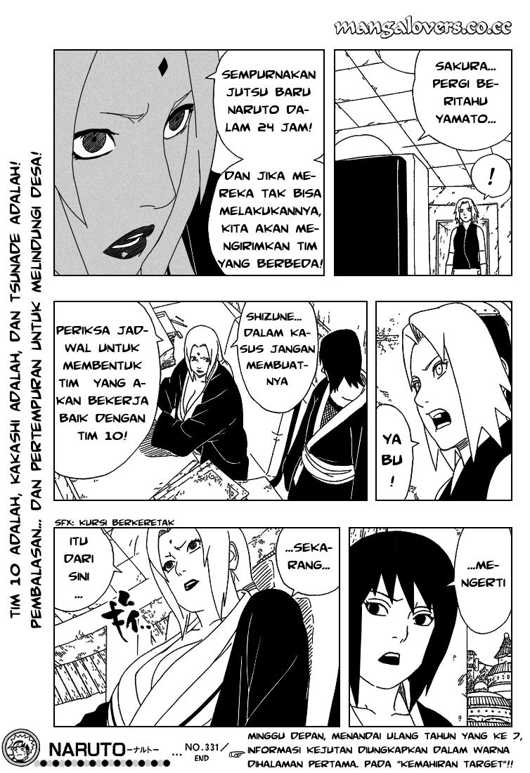 Naruto Chapter 331