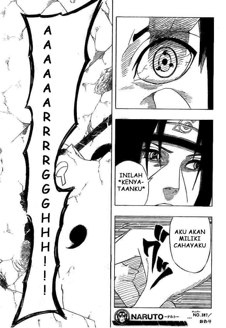 Naruto Chapter 387