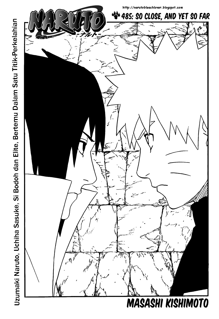 Naruto Chapter 485