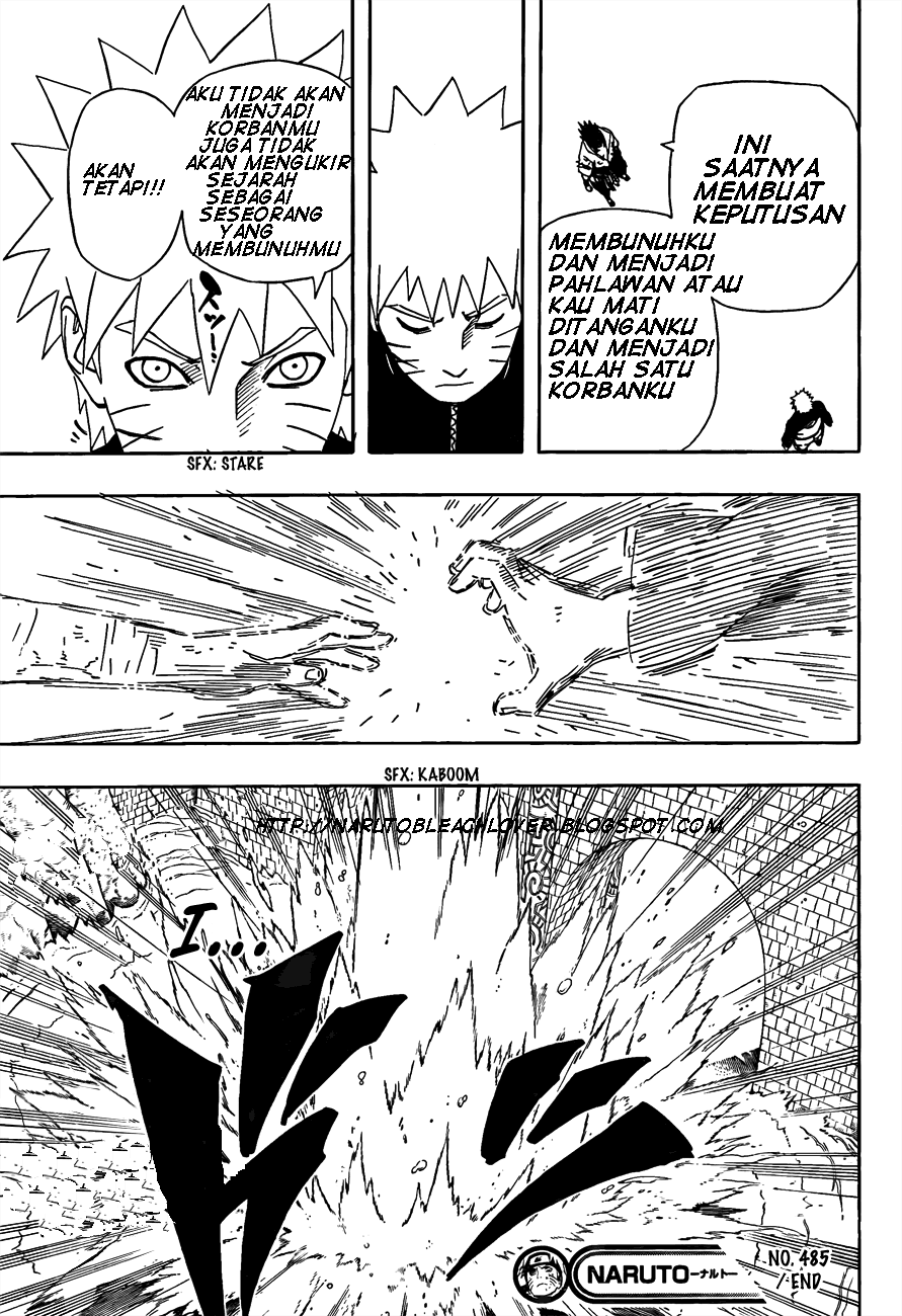 Naruto Chapter 485