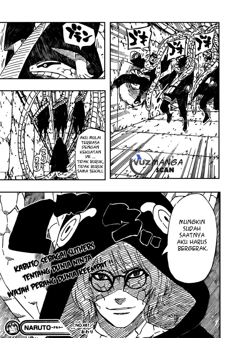 Naruto Chapter 487