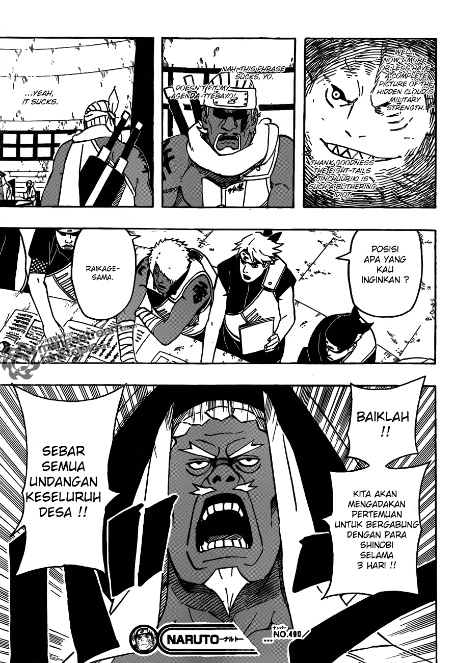 Naruto Chapter 490