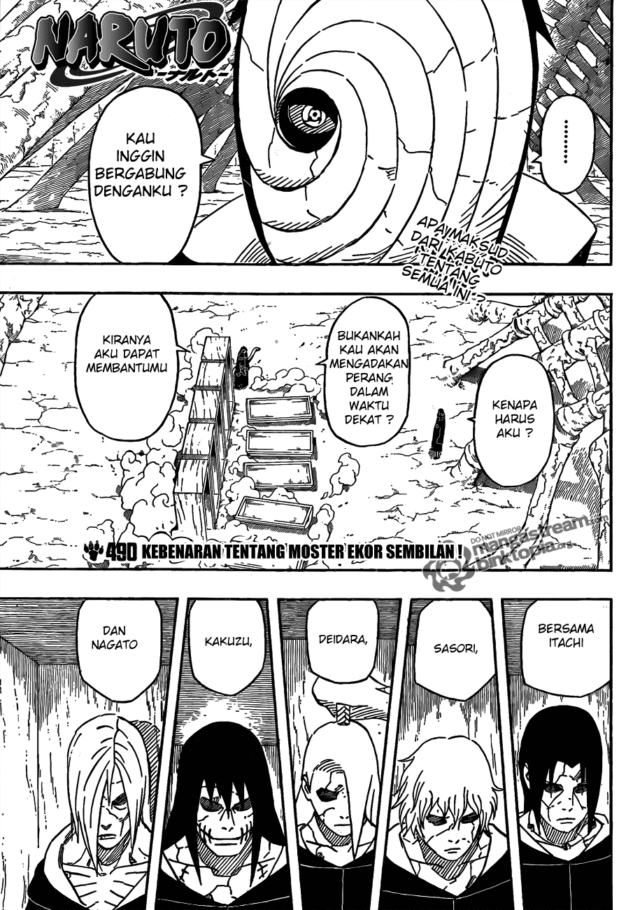 Naruto Chapter 490