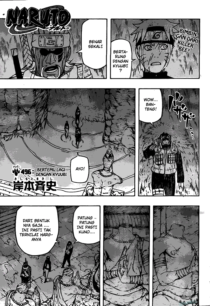 Naruto Chapter 496