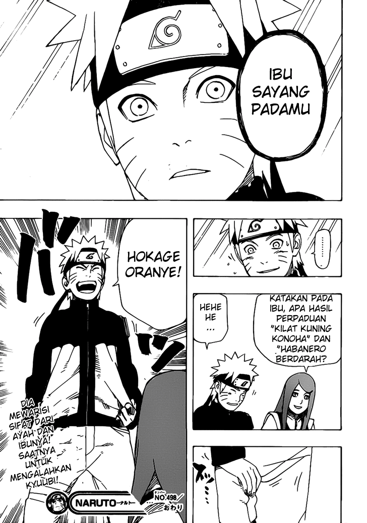 Naruto Chapter 498