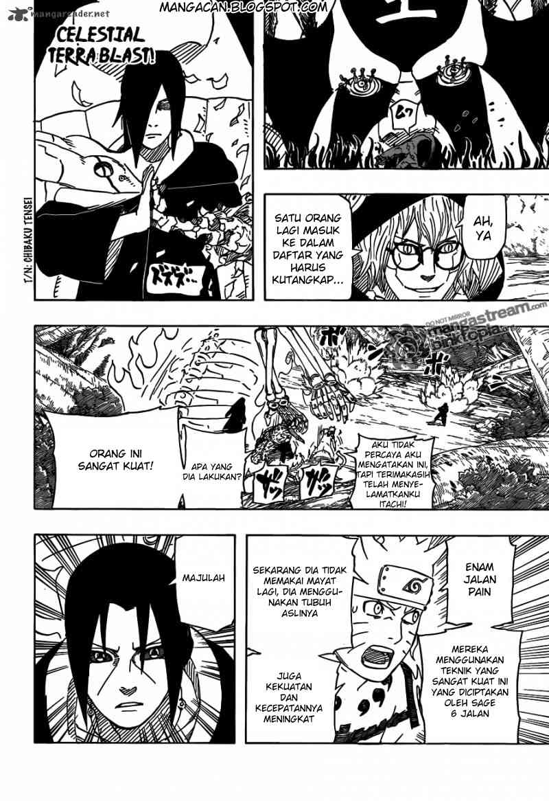 Naruto Chapter 551