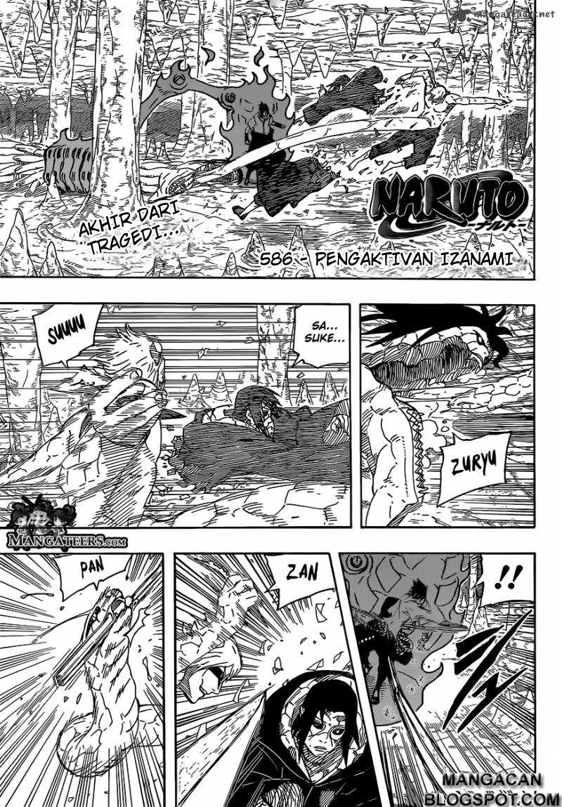 Naruto Chapter 586