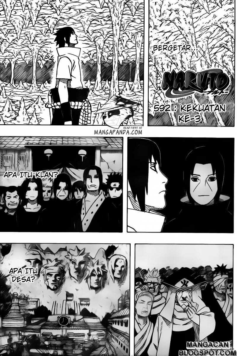 Naruto Chapter 592