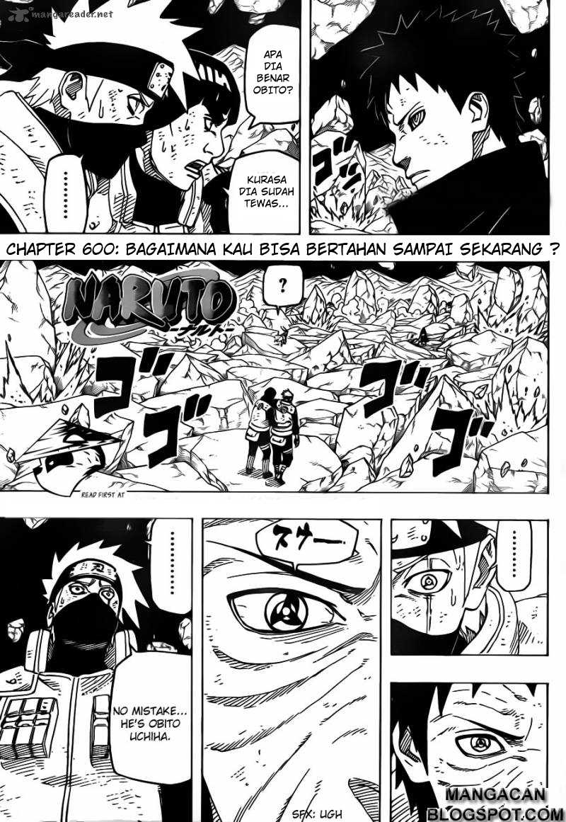 Naruto Chapter 600