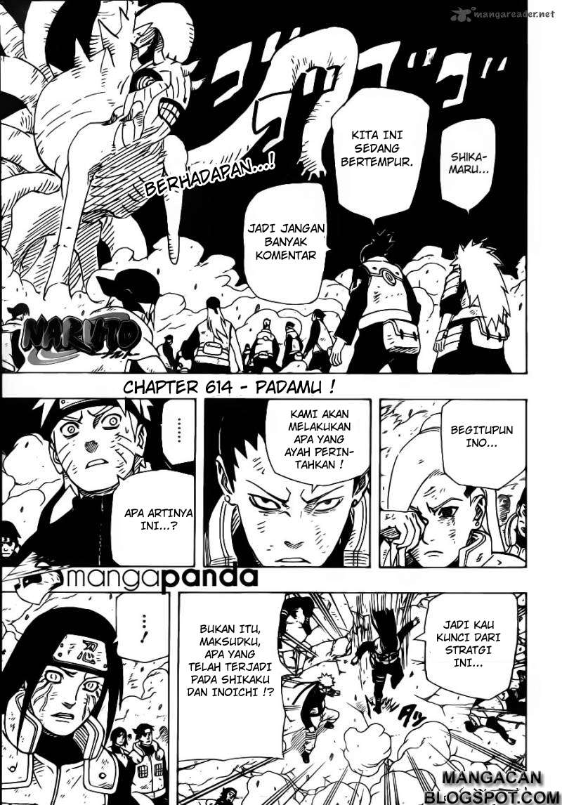 Naruto Chapter 614