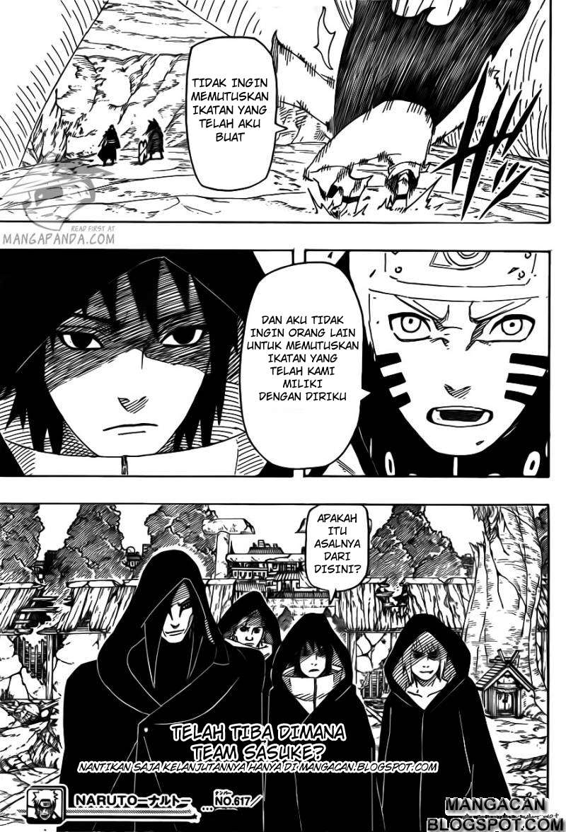 Naruto Chapter 617