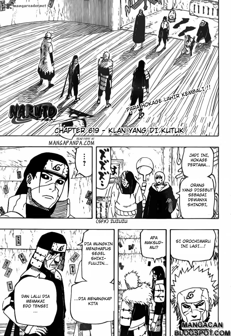 Naruto Chapter 619