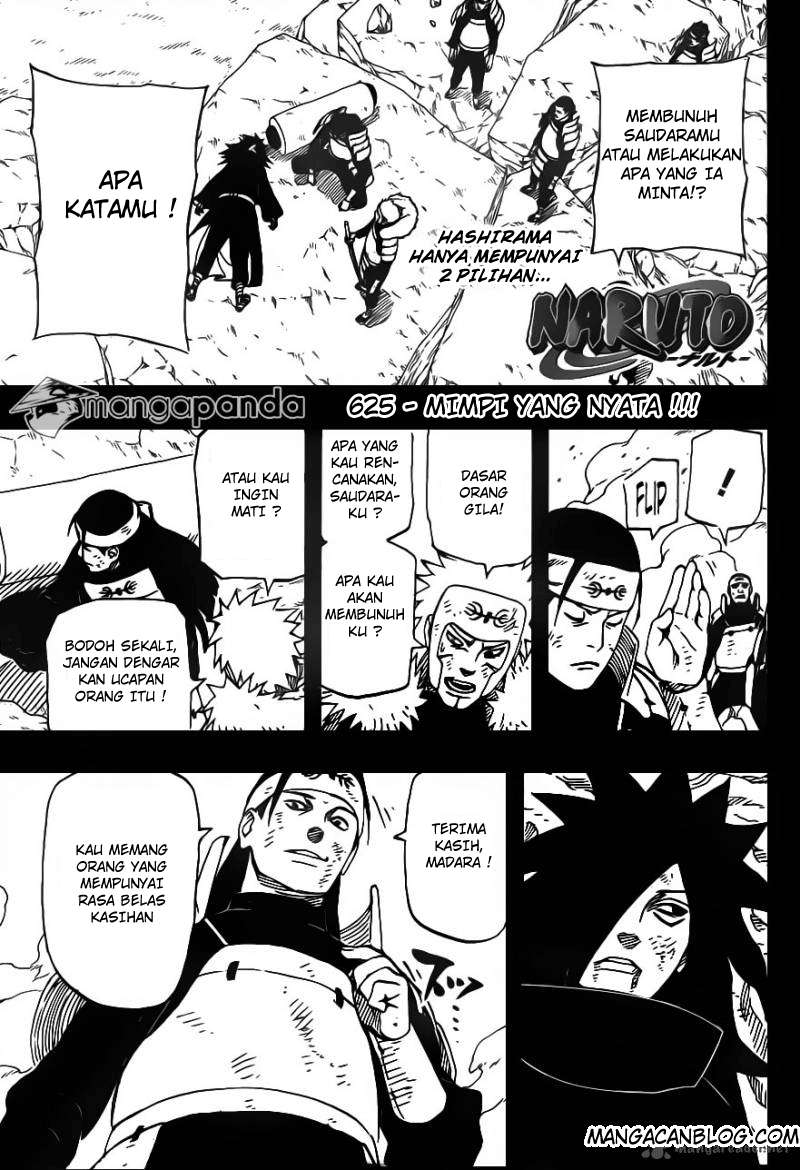 Naruto Chapter 625