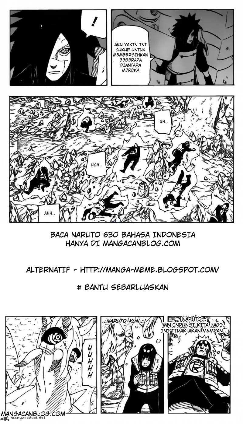 Naruto Chapter 629