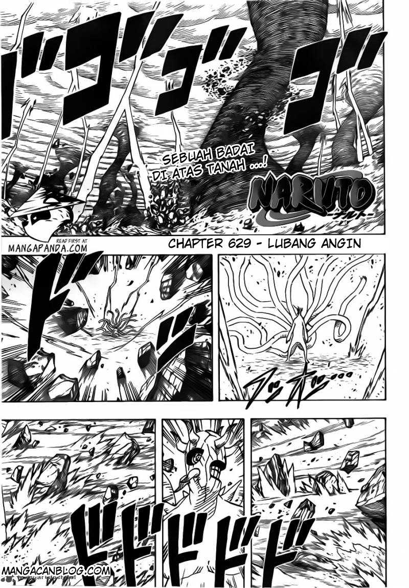 Naruto Chapter 629