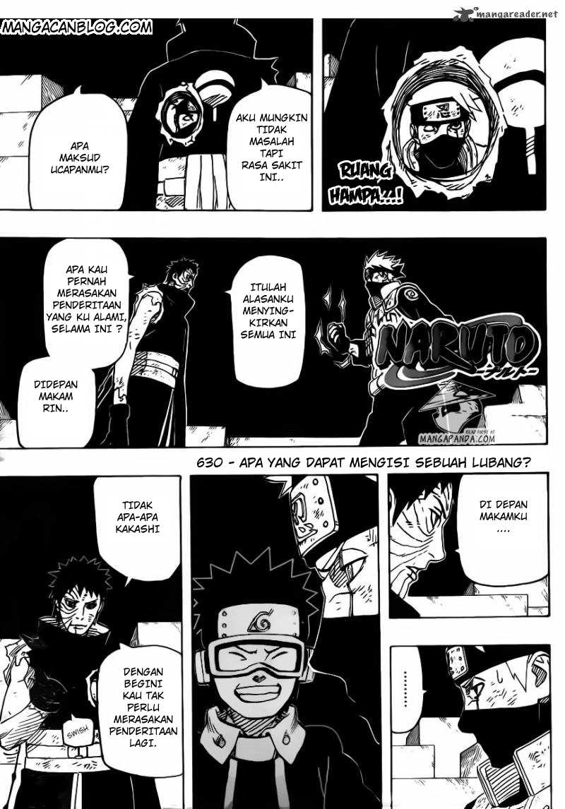 Naruto Chapter 630