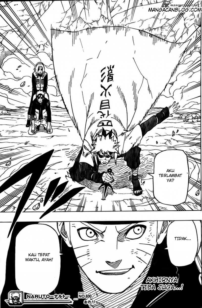 Naruto Chapter 630