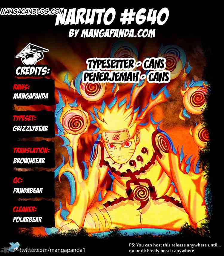 Naruto Chapter 640